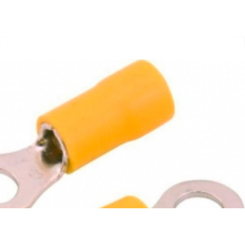 Terminal Pre-Isol Olhal Rv 5,5-4 Amar.12-10 - Kit C/100 Unidades