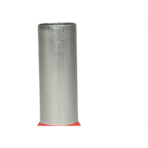Terminal Pre-Isol Ilhos Tub E35-16 Vermelho - Kit C/100 Unidades