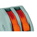 Conector Wago 2P 08 4,0M 32A 222-412 - Kit C/50 Unidades
