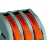 Conector Wago 3P 08 4,0M 32A 222-413 - Kit C/50 Unidades