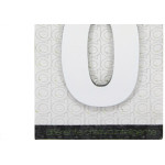 Numero Alum Espelhado Apto 0 Decore 7Cm