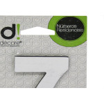 Numero Alum Espelhado Apto 7 Decore 7Cm