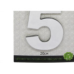 Numero Alum Espelhado 20Cm Decore 5