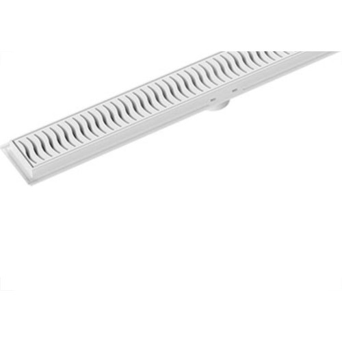 Ralo Linear Retang.50X5X40 Tigre Branco