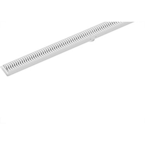 Ralo Linear Retang.90X5X40 Tigre Branco