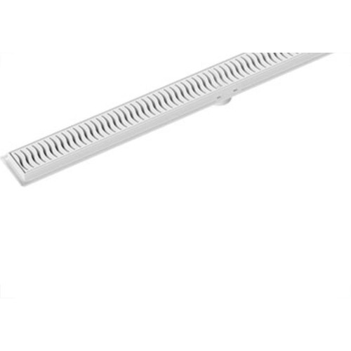 Ralo Linear Retang.70X5X40 Tigre Branco