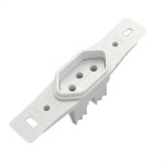 Kit C/2 - Conjunto Radial Pollar 1901177 1Tomada 20A S/P