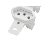 Kit C/2 - Conjunto Radial Pollar 1901137 1S 1Tomada 10A S/P