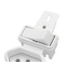 Kit C/2 - Conjunto Radial Pollar 1901137 1S 1Tomada 10A S/P
