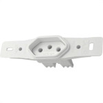 Kit C/2 - Conjunto Radial Pollar 1901132 1Tomada 10A S/P