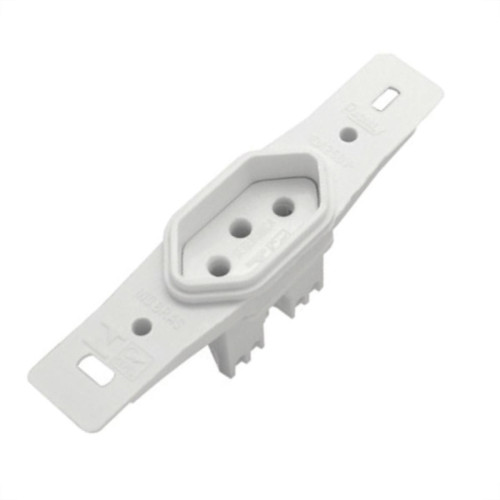 Kit C/2 - Conjunto Radial Pollar 1901132 1Tomada 10A S/P