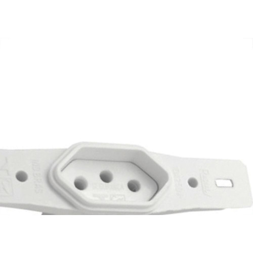 Kit C/2 - Conjunto Radial Pollar 1901132 1Tomada 10A S/P