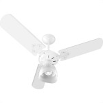 Ventilador Teto 3Pas New Light 127V Branco Delta