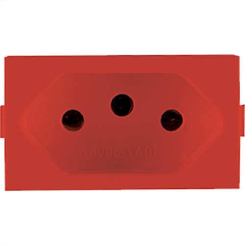 Modulo Peesa Alfa 1445V Tomada 20A Vermelho