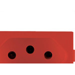 Modulo Peesa Alfa 1445V Tomada 20A Vermelho