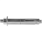 Chumbador. Fixador Aco Ancora Cba 5/16 X 100C/Prision - Kit C/20 Unidades