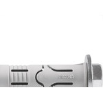 Chumbador. Fixador Nylon Ancora Cbn 5/16X2.1/4C/Parafuso - Kit C/25 Unidades