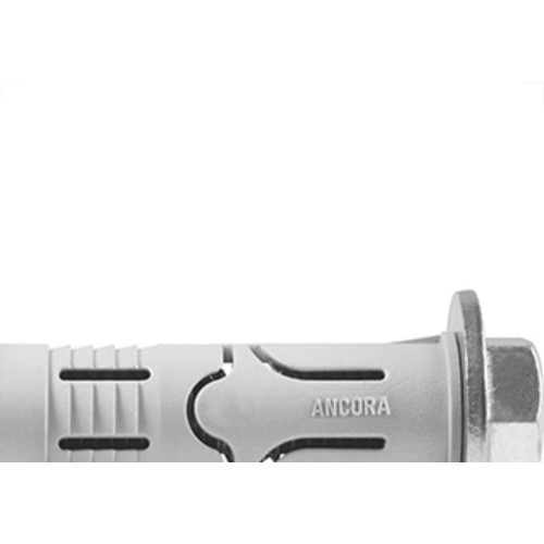 Chumbador. Fixador Nylon Ancora Cbn 3/8X2.1/2 C/Parafuso - Kit C/25 Unidades