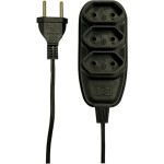 Extensao Ilumi Pl 0,75 10Mt 10A Preto 17932