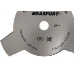 Lamina Rocad.3Ponta 255X1.5X3/4 Brasf