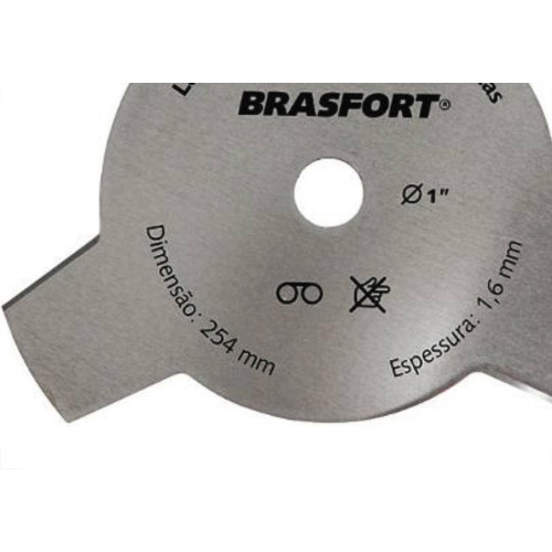 Lamina Rocad.3Ponta 255X1.5X3/4 Brasf