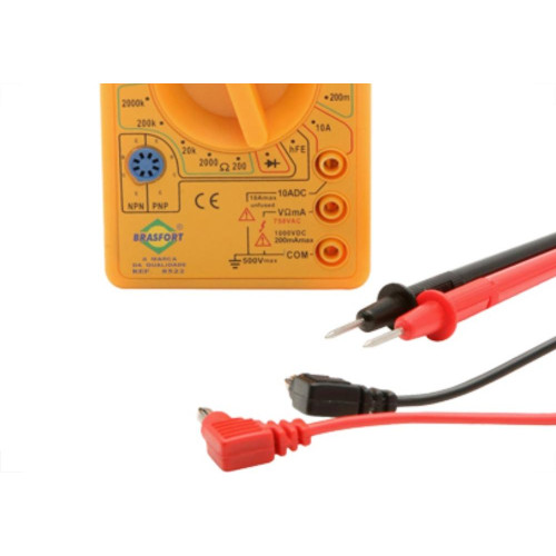 Multimetro Digital Dt830D Brasfort 8522