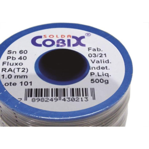 Solda Cobix Rolo Azul 500G