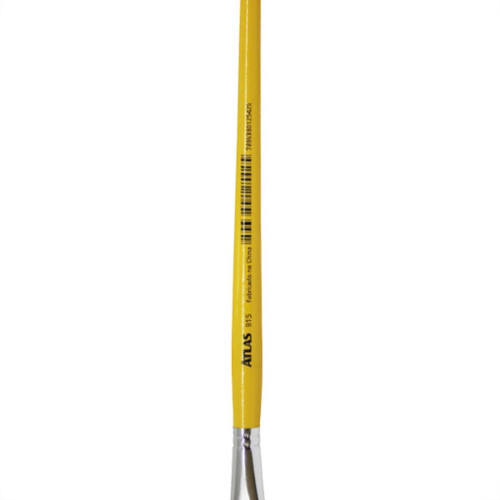 Pincel Atlas Achatado 915/14 - Kit C/12 Unidades