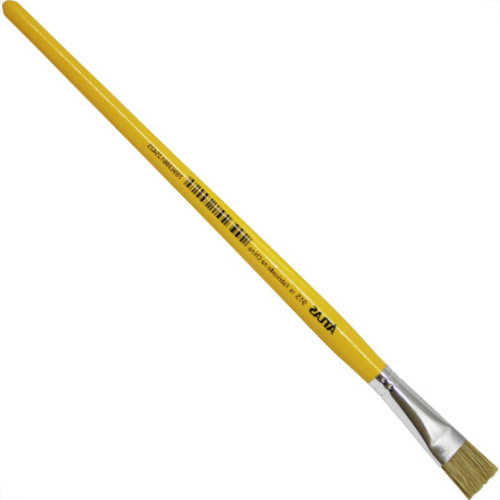 Pincel Atlas Achatado 915/16 - Kit C/12 Unidades