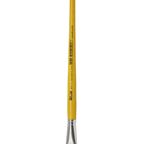 Pincel Atlas Achatado 915/18 - Kit C/12 Unidades