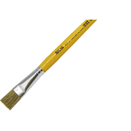 Pincel Atlas Achatado 915/18 - Kit C/12 Unidades