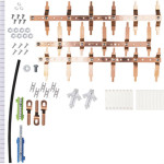Barram Cemar Trifasico 56D 225A Din 4545