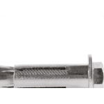 Chumbador. Fixador Aco Ancora Cba 1/4 X 2 C/Parafuso - Kit C/25 Unidades
