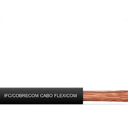 Fio Cabo Auto Cobrecom 120.00 Preto Por Metro (1 Metro)