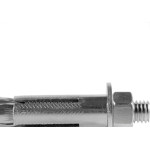 Chumbador. Fixador Aco Ancora Cba 3/8 X 80 C/Prisione - Kit C/25 Unidades