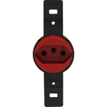 Tomada Transmobil Red S/P 10A Vermelho 23077