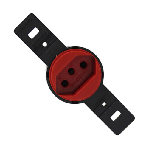 Tomada Transmobil Red S/P 10A Vermelho 23077