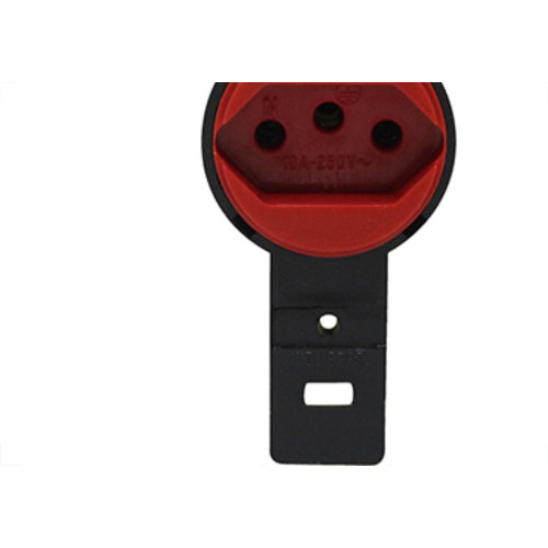 Tomada Transmobil Red S/P 10A Vermelho 23077