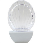 Luz Noturna Brasfort Led Concha Branco 127V