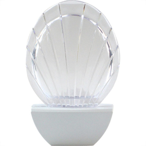 Luz Noturna Brasfort Led Concha Branco 127V