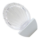 Luz Noturna Brasfort Led Concha Branco 127V