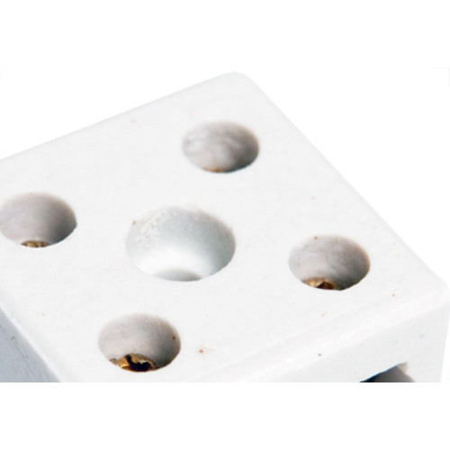 Conector Brasfort Porcelana 16Mm Bif 8766 - Kit C/50 Unidades