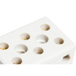 Conector Brasfort Porcelana 16Mm Trifasico 8767 - Kit C/12 Unidades