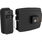 Fechad Eletr Stam Fixa Grafite/Preto Fosco