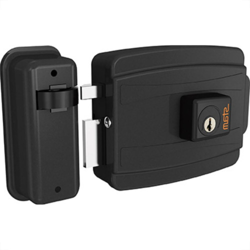 Fechad Eletr Stam Fixa Grafite/Preto Fosco