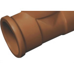 Tee Corr Plastik Lll D 1.1/4 Marrom - Kit C/10 Unidades