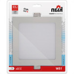 Luminaria Led Embutir Quadrada 15W 6000K 20Cm Kian