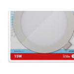 Luminaria Led Embutir Redonda 15W 6000K 20Cm Kian