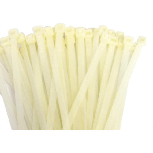Abracadeira Nylon Brasfort 4,8X400 Branco C/100