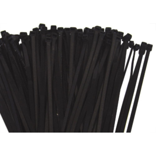 Abracadeira Nylon Brasfort 2,5X100 Preto C/100